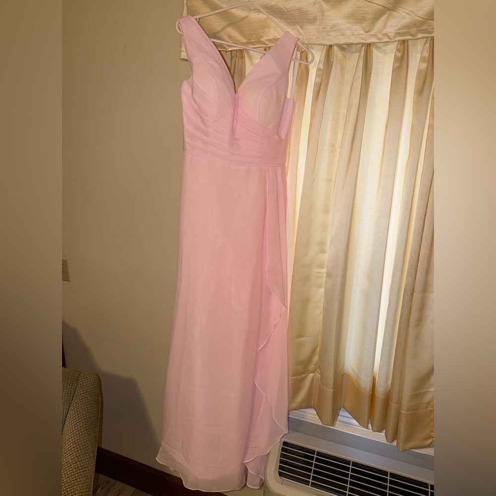 Wear your love Chic Strapless Pink Dress 12 NWT